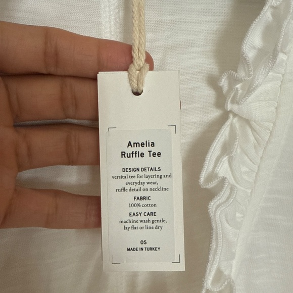 Mersea Amelia ruffle tee - Picture 6 of 7